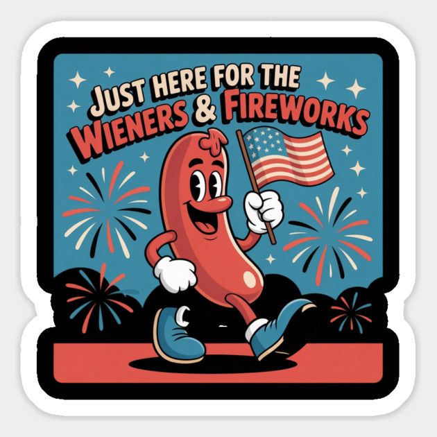 july-4th Magnet by Creatifly Graphic Tees