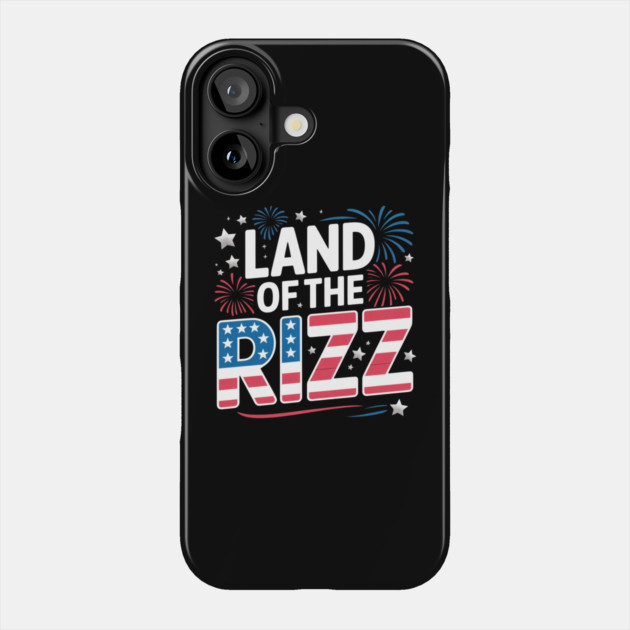 july-4th Phone Case by Creatifly Graphic Tees