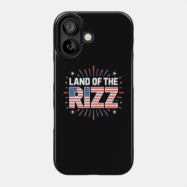 july-4th Phone Case by Creatifly Graphic Tees