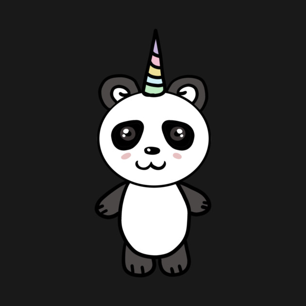 Cute Panda Bear Unicorn Lover by logiamerch