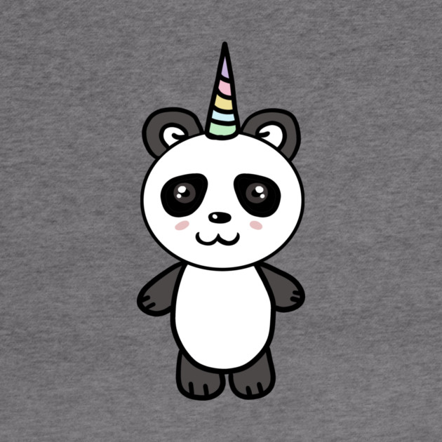 Cute Panda Bear Unicorn Lover by logiamerch