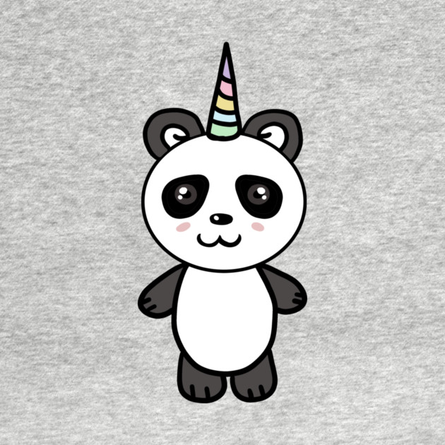 Cute Panda Bear Unicorn Lover by logiamerch