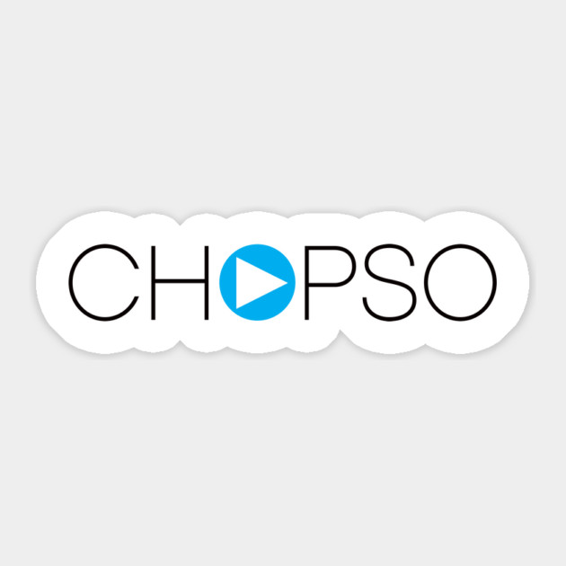 Official CHOPSO T-shirt Sticker by Margin's Store