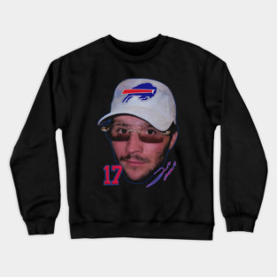 Josh Allen Buffalo Sunglasses Crewneck Sweatshirt