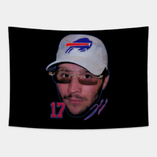 Josh Allen Buffalo Sunglasses Tapestry