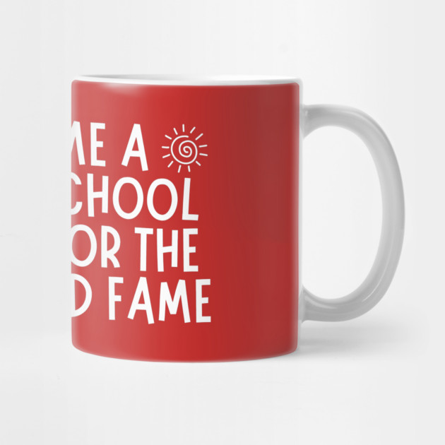 Middle School Funny Teacher by The WYLD Tribe