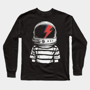 Astronaut Bowie Long Sleeve T-Shirt