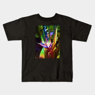 Tropical Flowers Kids T-Shirt