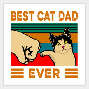 Best cat dad ever Sticker