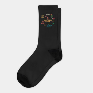 Success Motivation Mindset Socks