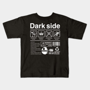 Dark side label Kids T-Shirt