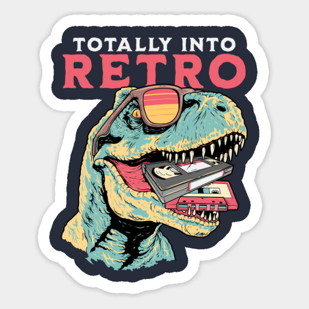 Totally Into Retro Magnet by GoshWow®