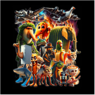 Italian Brainrot Posters and Art