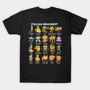 Italian Brainrot 2025 T-Shirt