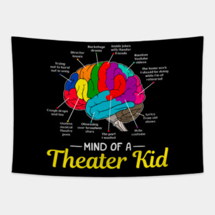 Mind Of A Theater Kid Brain Musical Theatre For Nerd Tapestry