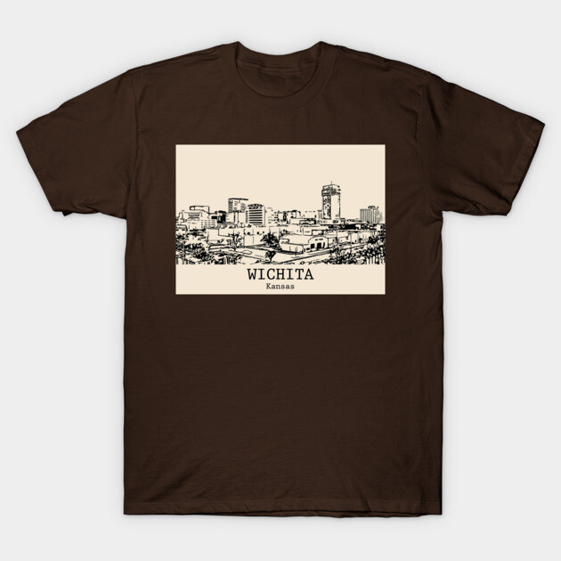 Wichita - Kansas T-Shirt by Lakeric