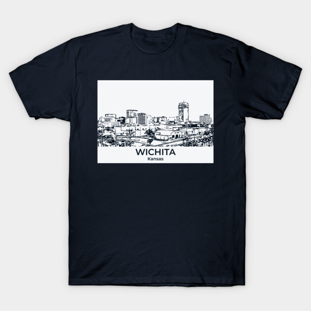 Wichita - Kansas T-Shirt by Lakeric