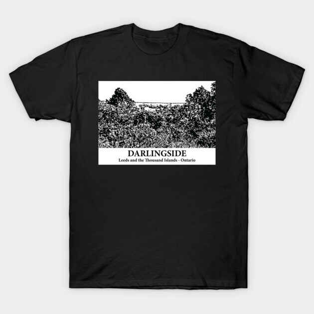 Darlingside - Leeds and the Thousand Islands Ontario T-Shirt by Lakeric