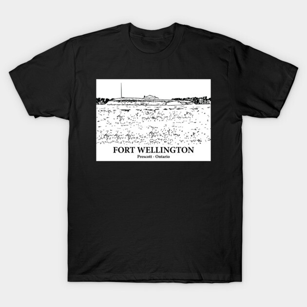 Fort Wellington - Prescott Ontario T-Shirt by Lakeric
