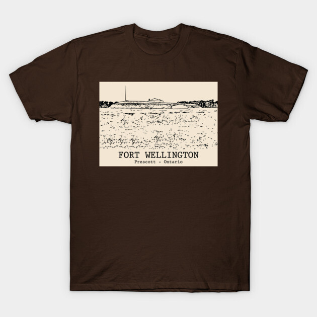 Fort Wellington - Prescott Ontario T-Shirt by Lakeric
