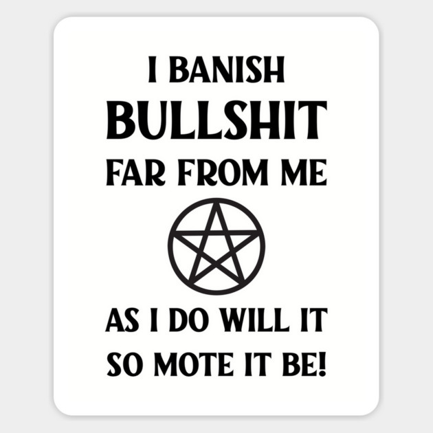 Cheeky Witch® Banishing Spell Magnet by Cheeky Witch