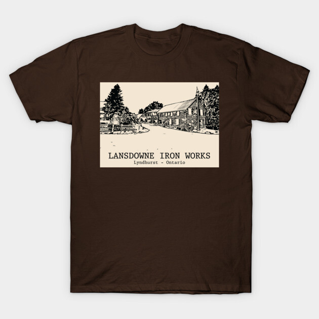 Lansdowne Iron Works - Lyndhurst Ontario T-Shirt by Lakeric