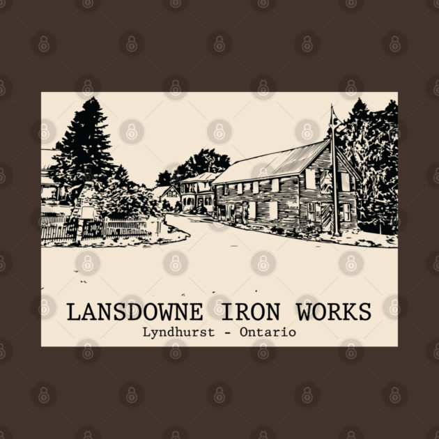 Lansdowne Iron Works - Lyndhurst Ontario by Lakeric