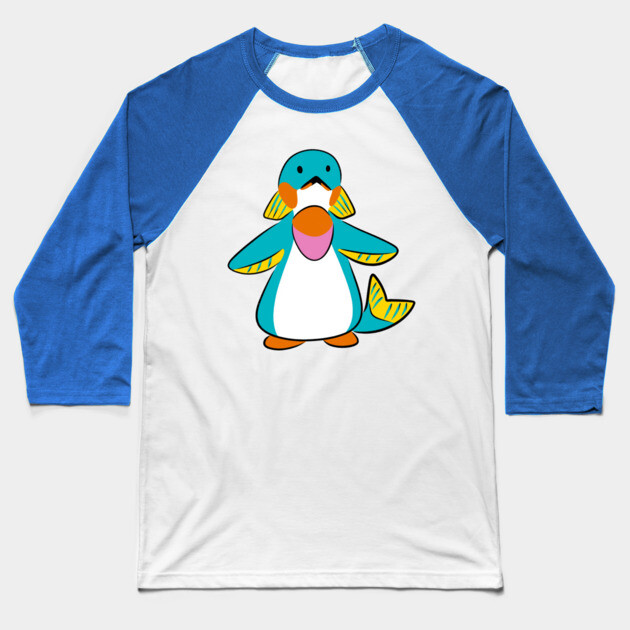 Pengyon Baseball T-Shirt by DeguArts
