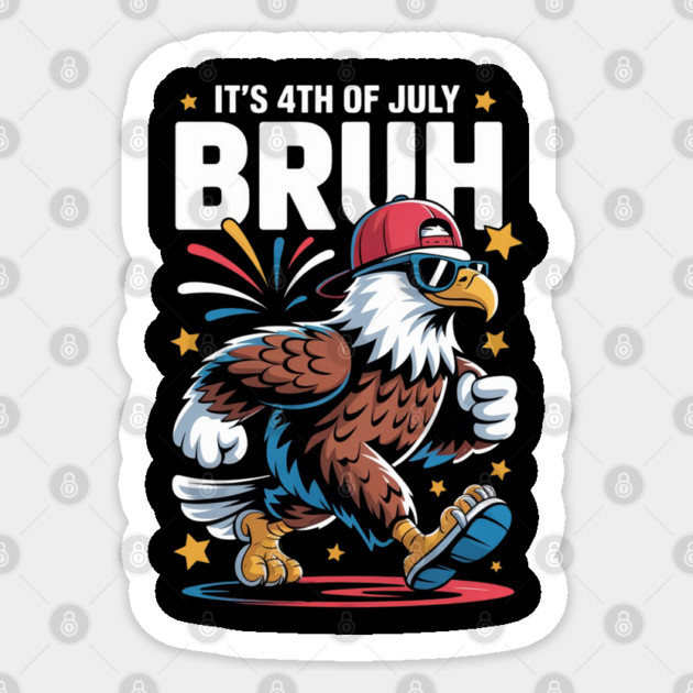 july-4th Sticker by Creatifly Graphic Tees