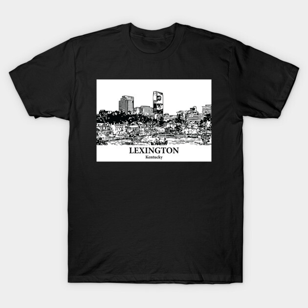 Lexington - Kentucky T-Shirt by Lakeric