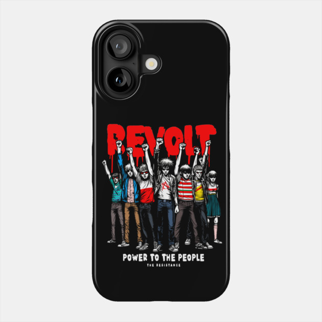 POWER TO THE PEOPLE Phone Case by artslaves