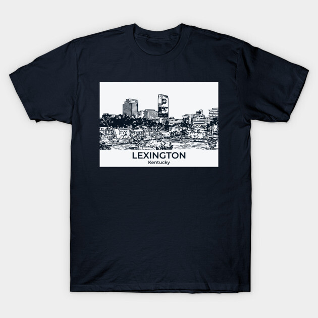 Lexington - Kentucky T-Shirt by Lakeric