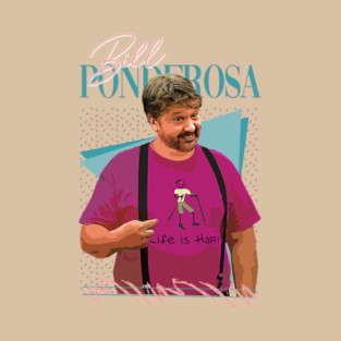 90s Retro Bill Ponderosa T-Shirt