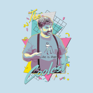 Pondy The Coolest – 90s Memphis Fan Art T-Shirt