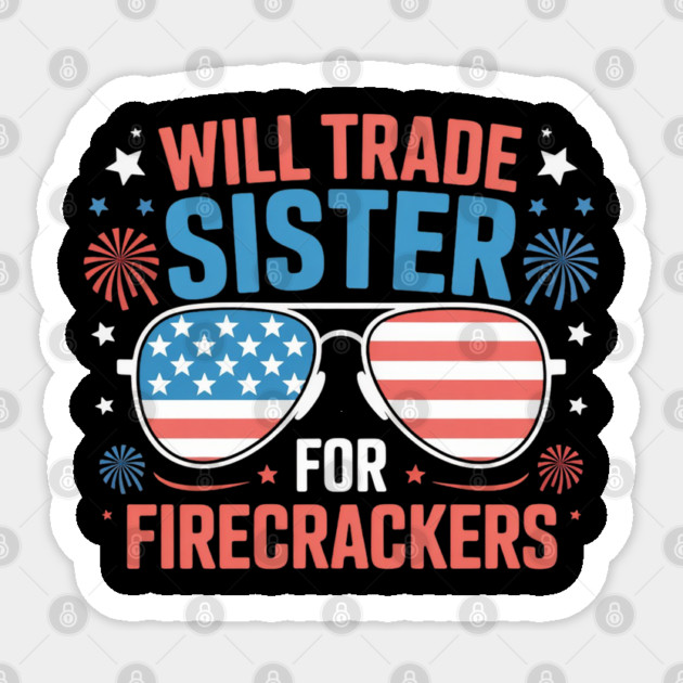 july-4th Sticker by Creatifly Graphic Tees
