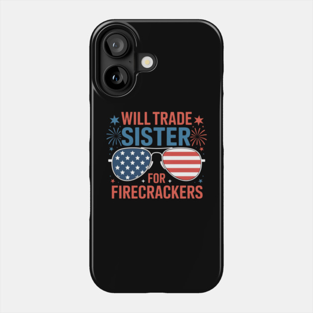 july-4th Phone Case by Creatifly Graphic Tees