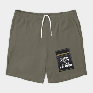 Keep Calm and Play Louder - Guitar Player Lifestyle Shorts