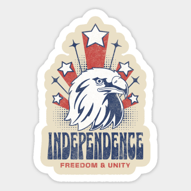 We are Free Independence day Design Magnet by TurnEffect