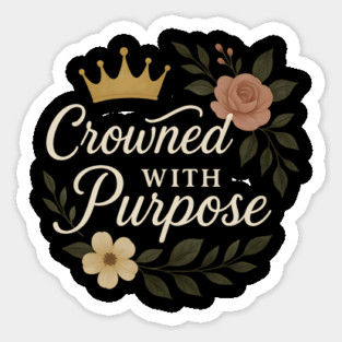 Crowned With Purpose Magnet