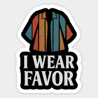 I Wear Favor Christian Gift Magnet