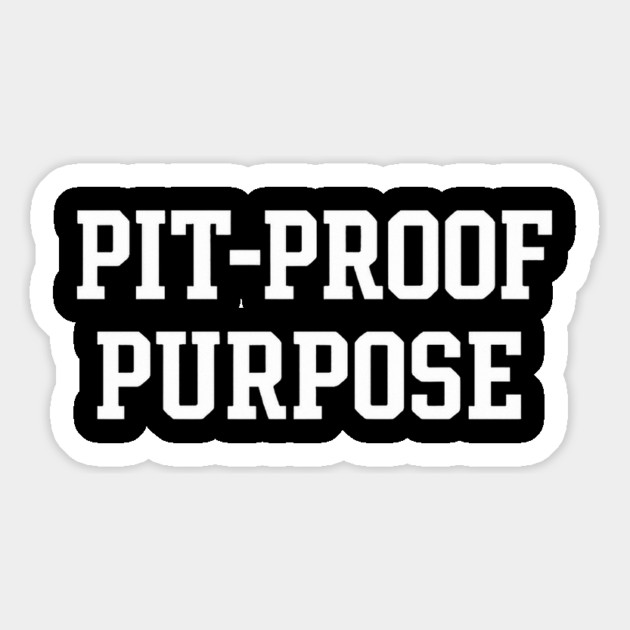 Pit-Proof Purpose Christian Gift Magnet by Joseph41