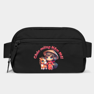 Kawaii Vietnamese New Year Girl & Horse Bag