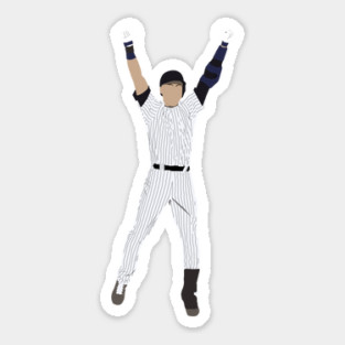 Derek Jeter Hall of Fame Sticker