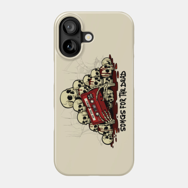 SONGS FOR THE DEAD Phone Case by artslaves