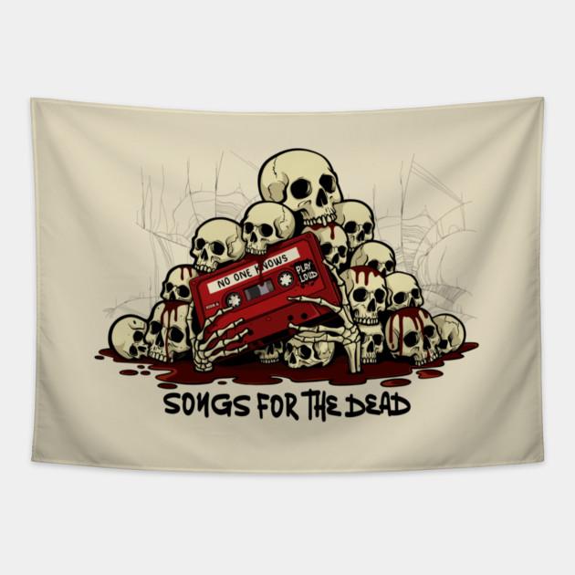 SONGS FOR THE DEAD Tapestry by artslaves