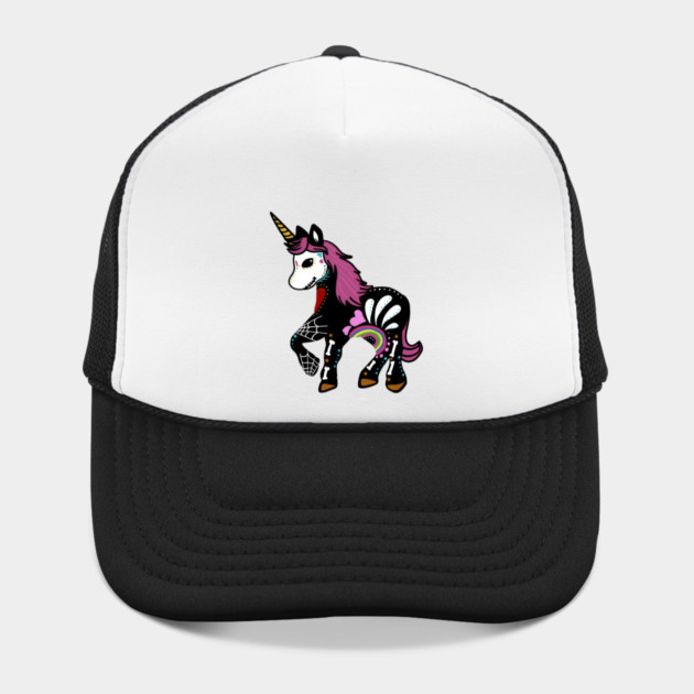 Unicorn Sugar Skull Day of the Dead by logiamerch