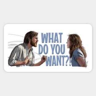The Notebook: What Do You Want?! Magnet