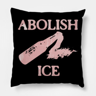 Abolish ICE Molotov Cocktail Pillow