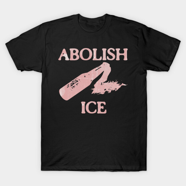 Abolish ICE Molotov Cocktail T-Shirt by casualteesinc