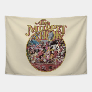 The Muppets Show - Vintage 80s Style Tapestry